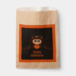 Sacolinha Coruja/Queda/Outono/Halloween/abóbora