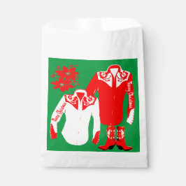 Sacolinha Cowboy Cowgirl Rodeo Western Shirts Feliz Christm