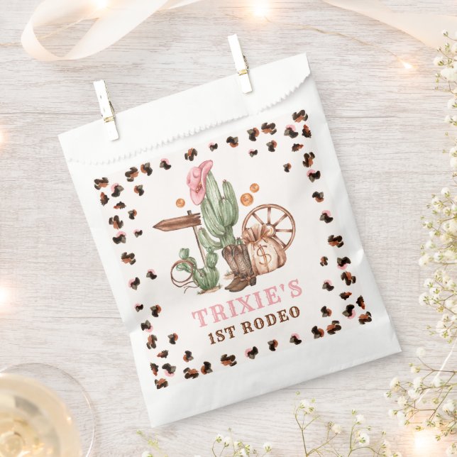 Sacolinha Cowgirl Wild West 1rua Rodeo Ranch Festa de aniver (Cortado)