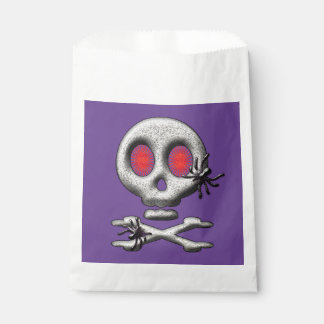 Sacolinha Cráneo Assustador Clássico do Halloween Aranhas Si
