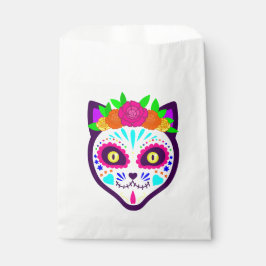 Sacolinha crânio de gato-de-porco mexicano