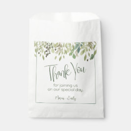 Sacolinha Creme Moderno e Eucalyptus Favor Bag