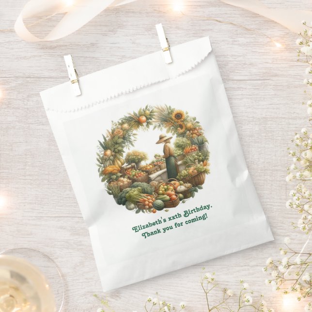 Sacolinha Crescente localmente - Colheita de Festas de anive (Cortado)