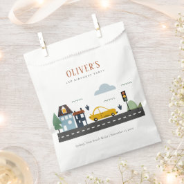 Sacolinha Crianças Cutas Caminhões De Automóveis Urbanos Qua