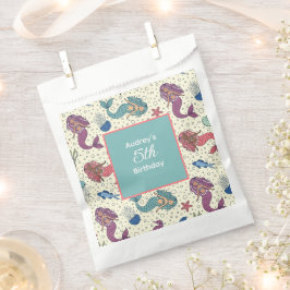 Sacolinha Crianças Sereia Aniversário