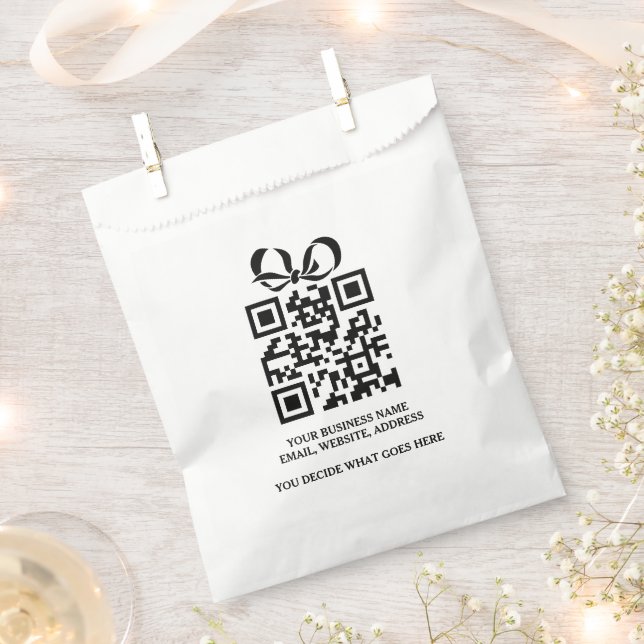 Sacolinha Crie Seu Próprio Código QR Personalizado para Negó (Cortado)