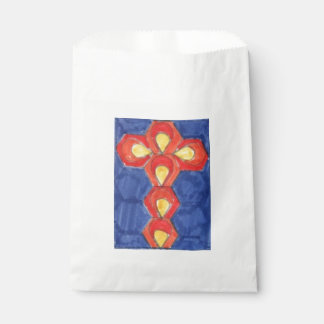 Sacolinha Cross Motif Favor Bag