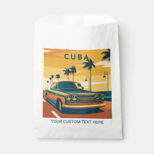 Sacolinha Cuba de texto personalizado