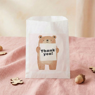 Sacolinha Cubo Urso Nome ou mensagem Sinalizar rosa