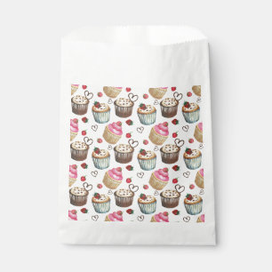 Sacolinha Cupcakes da aguarela
