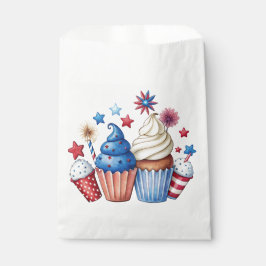 Sacolinha Cupcakes patrióticos