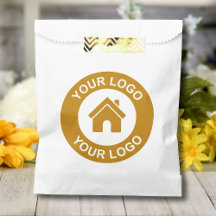 Custom Business Logo Promotional Favor Bag