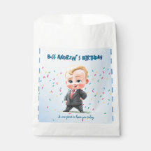 Custom Party Favor Bags for Boys Birthday