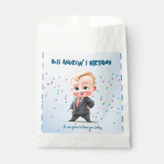 Sacolinha Custom Party Favor Bags for Boys Birthday