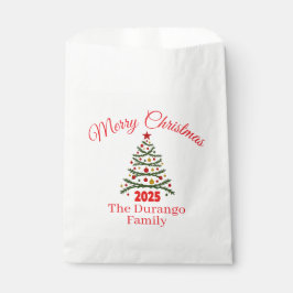 Sacolinha Customisable Festive Xmas Tree Christmas Party 