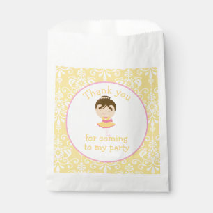 Sacolinha Cute Brunette Ballerina 'Eu fui a'