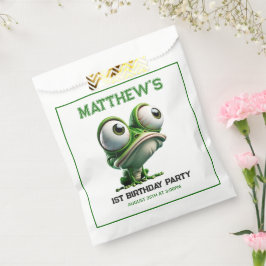 Sacolinha Cute Crazy Frog Farm Theme 1st Birthday Party