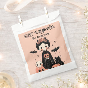 Sacolinha Cute Frida Kahlo Pasteloew Feliz Halloween Rosa
