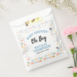 Sacolinha Cute Ocean Under the Sea Animal Baby Shower