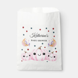 Sacolinha Cute Pumpkin Is On The Way | Halloween Baby Shower