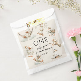 Sacolinha cute Silly Goose ,One Silly Goose 1st Party