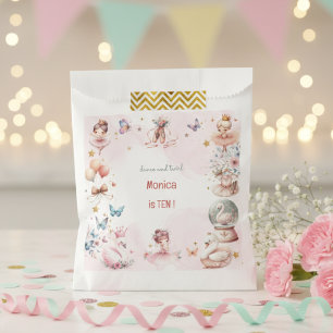 Sacolinha Dança e balé de bailarina giratória