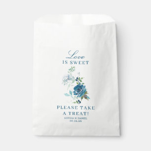 Sacolinha de Favor Floral Midnight Blooms O Amor é
