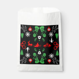 Sacolinha Decoração de Natal da Polícia