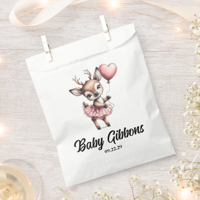 Sacolinha Deer Chá de fraldas (Cortado)