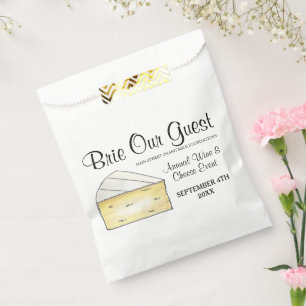 Sacolinha Degustação de Queijo de Vinho Coquetel Festa Brie 