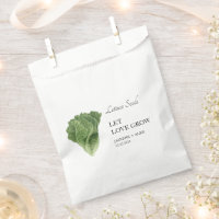 Deixe o amor crescer | Alface Seed Wedding Favor B