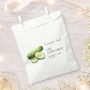 Sacolinha Deixe o amor crescer   Couve-De-Corte De Pepino