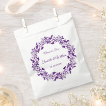 Desenho de casamento floral elegante