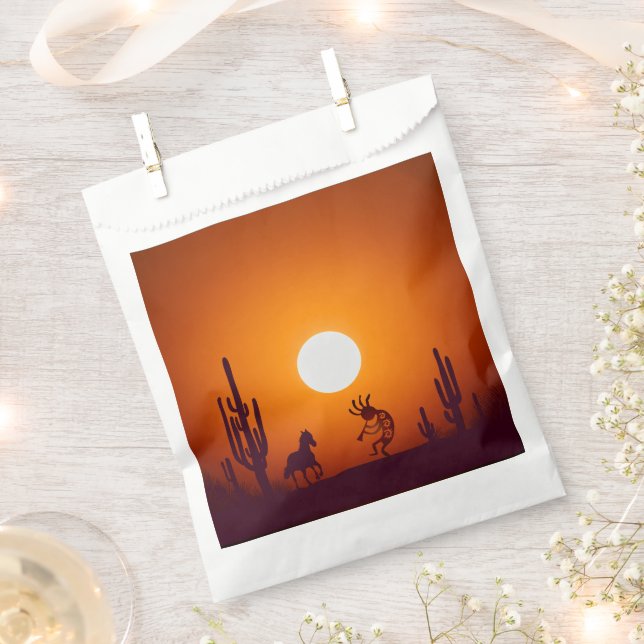 Sacolinha Deserto da Arizona Kokopelli Sudoeste (Cortado)