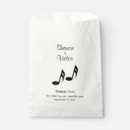 Sacolinha Design de Música Obrigado