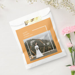 Sacolinha Dia de Ação de Graças da Família Elegante e Feliz