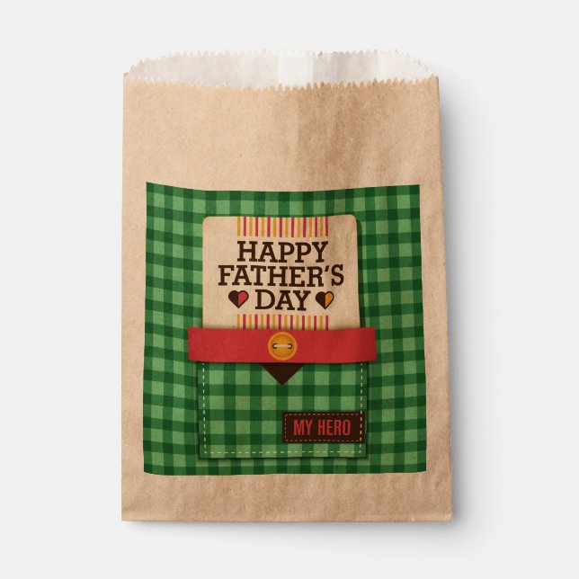 Sacolinha Dia de os pais Feliz (Frente)