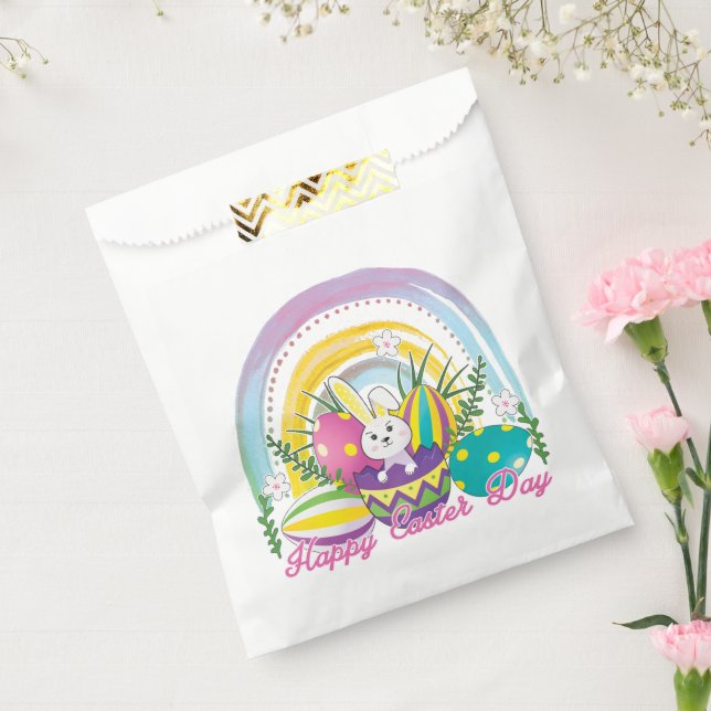 Sacolinha Dia do Felz pascoa Engraçado (Selado)