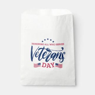 Sacolinha Dia dos Veteranos - Honrando todos os que serviram