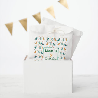Sacolinha Dinosaur Party Favor Bags