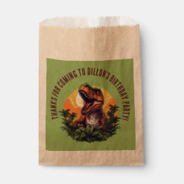 Sacolinha Dinosaur Rawr Birthday