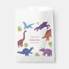Sacolinha Dinossaur Cute Dino Kid Festa de aniversário Favor