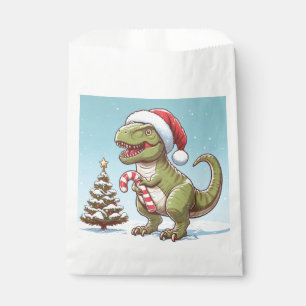 Sacolinha Dinossauro candi doce de Natal