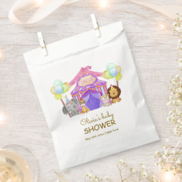 Sacolinha Diversão do Carnaval Safari Circus Chá de fraldas