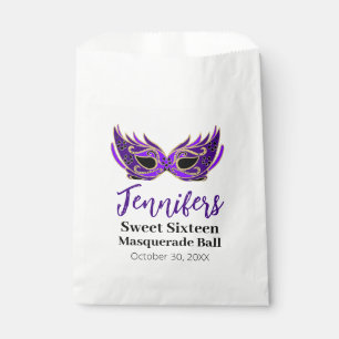 Sacolinha Doce 16 Mascarada Ball Party Favor Bag
