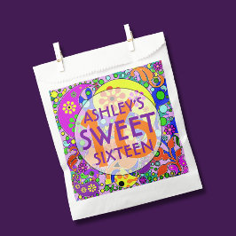 Sacolinha Doce Colorido 16 Aniversário