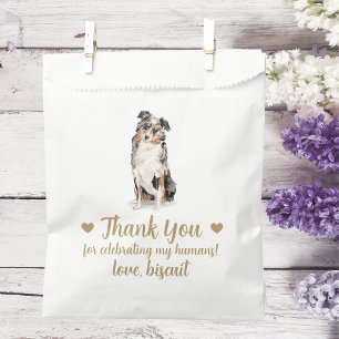 Sacolinha Dog Treat Wedding Favor Bag