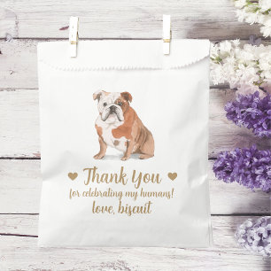 Sacolinha Dog Treat Wedding Favor Bag
