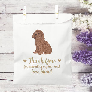 Sacolinha Dog Treat Wedding Favor Bag