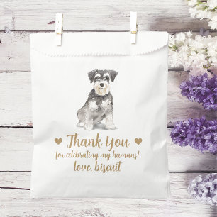 Sacolinha Dog Treat Wedding Favor Bag